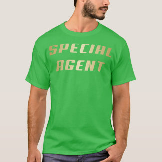 特別代理人金ゴールド文字 Tシャツ