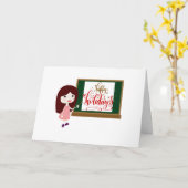 特別先生**願** カード (黄色い花)