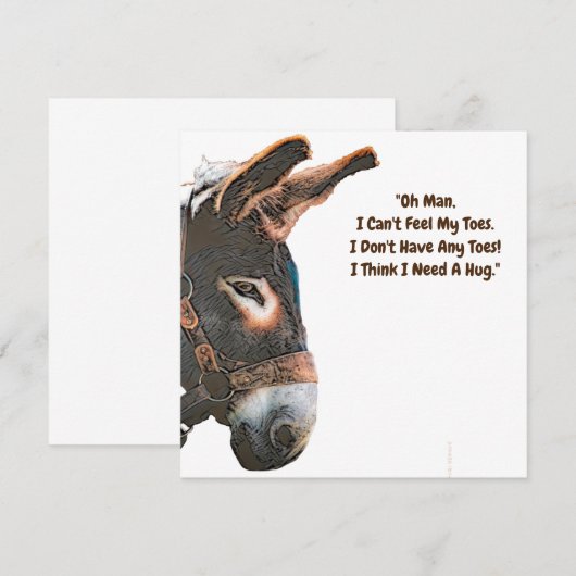 特別公開 - ロバ 招待状 (正面/裏面)