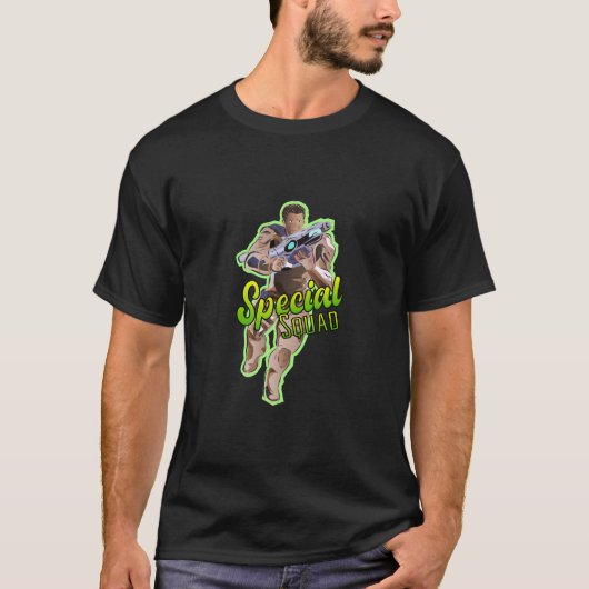 特別分隊eSportチームサイン Tシャツ (正面)