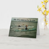 特別卒業生まで漕ぐこと。 カード (黄色い花)