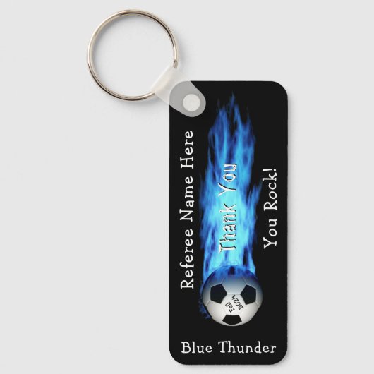 特別命令、サッカー審判キーホルダー、カスタム キーホルダー (正面)