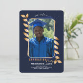 特別大学院の写真卒業 招待状 (スタンド正面)