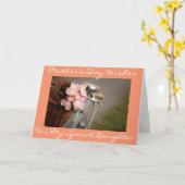 **特別娘**「母の日」に特別母 カード (黄色い花)