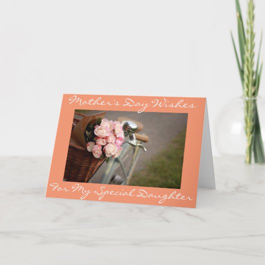 **特別娘**「母の日」に特別母 カード (正面)