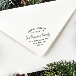 特別差出人住所 ラバースタンプ