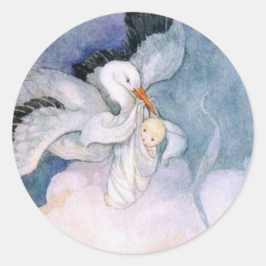 特別引き渡し新生児 ラウンドシール (正面)