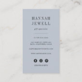 特別引渡し |無料サービス/イベントプランナー 名刺 (裏面)