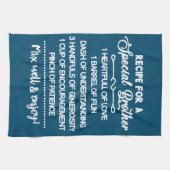 特別感動的な兄弟のレシピ キッチンタオル (横)