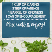 特別感動的な女神のためのレシピ キッチンタオル (折り畳み)