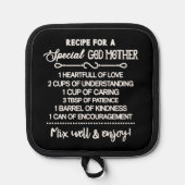 特別感動的な女神のためのレシピ 鍋敷き (正面)