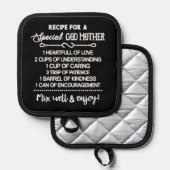 特別感動的な女神のためのレシピ 鍋敷き (正面/裏面)