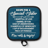 特別感動的な妹のためのレシピ 鍋敷き (正面)