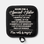 特別感動的な妹のためのレシピ 鍋敷き (正面)