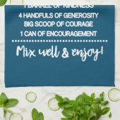 特別感動的な神のレシピ キッチンタオル (折り畳み)