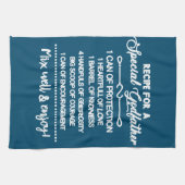 特別感動的な神のレシピ キッチンタオル (横)