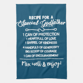 特別感動的な神のレシピ キッチンタオル