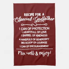 特別感動的な神のレシピ キッチンタオル