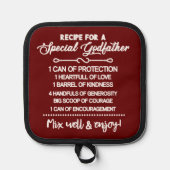 特別感動的な神のレシピ 鍋敷き (正面)