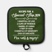 特別感動的な義母のレシピ 鍋敷き (正面)