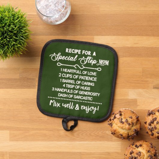 特別感動的な義母のレシピ 鍋敷き (トップダウン)