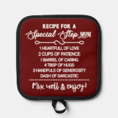特別感動的な義母のレシピ 鍋敷き (正面)