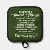 特別感動的な義父のレシピ 鍋敷き (正面)