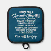 特別感動的な義父のレシピ 鍋敷き (正面)