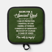 特別感動的パパのレシピ 鍋敷き (正面)