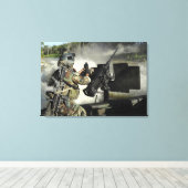 特別戦の戦闘機クレウマン2 キャンバスプリント (インサイチュ (ウッドフロア))