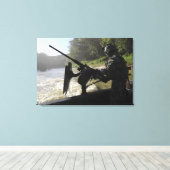 特別戦の戦闘艦クレウマン キャンバスプリント (インサイチュ (ウッドフロア))