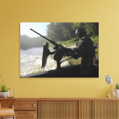 特別戦の戦闘艦クレウマン キャンバスプリント (インサイチュ (リビング))