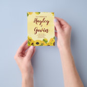 特別手頃な日の優雅さ チラシ (手)