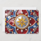 特別招待状とコロンビアデザイン 招待状 (正面)