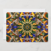 特別招待状とブラジルデザイン 招待状 (正面)