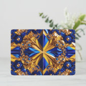 特別招待状スウェーデンデザイン 招待状 (スタンド正面)