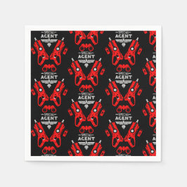 特別捜査官児童 スタンダードカクテルナプキン