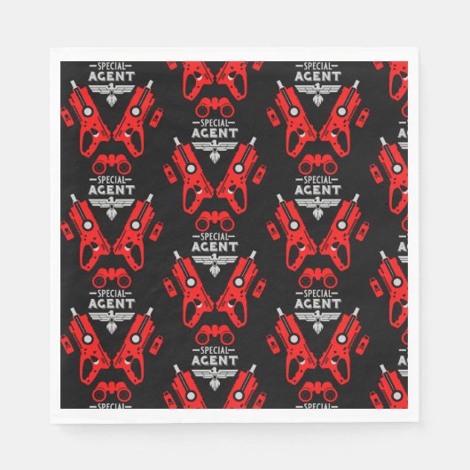 特別捜査官児童 スタンダードランチョンナプキン (正面)