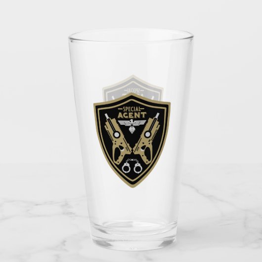 特別捜査官児童 タンブラーグラス (正面)