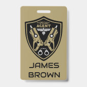 特別捜査官児童 バッジ (裏面)