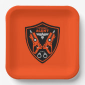 特別捜査官児童 ペーパープレート (正面)