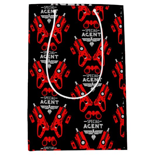 特別捜査官児童 ミディアムペーパーバッグ (正面)