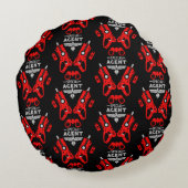 特別捜査官児童 ラウンドクッション (裏面)