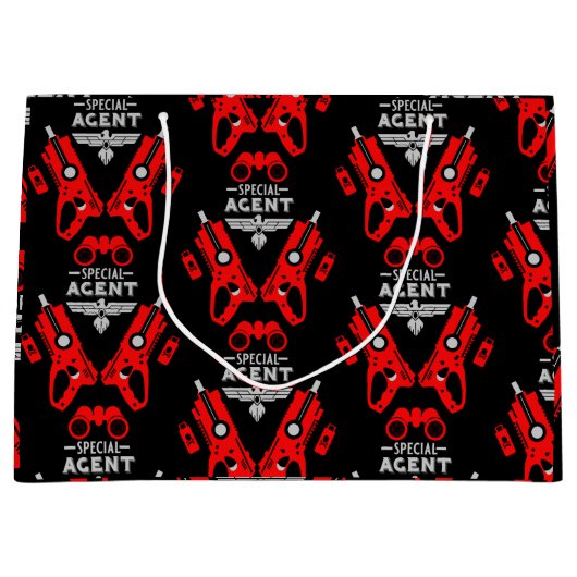 特別捜査官児童 ラージペーパーバッグ (正面)