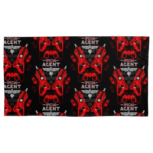 特別捜査官児童 枕カバー (正面)