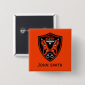 特別捜査官児童 缶バッジ (正面&裏面)