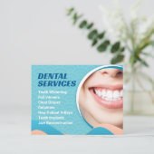 特別提供による歯科歯科医サービス ポストカード (スタンド正面)