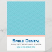 特別提供チラシ付き歯科歯科医サービス チラシ (裏面)