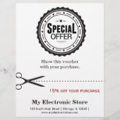 特別提供 チラシ (正面)