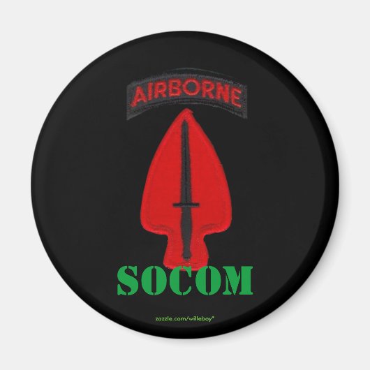 特別操作コマンドsocom soc patch magnet マグネット (正面)